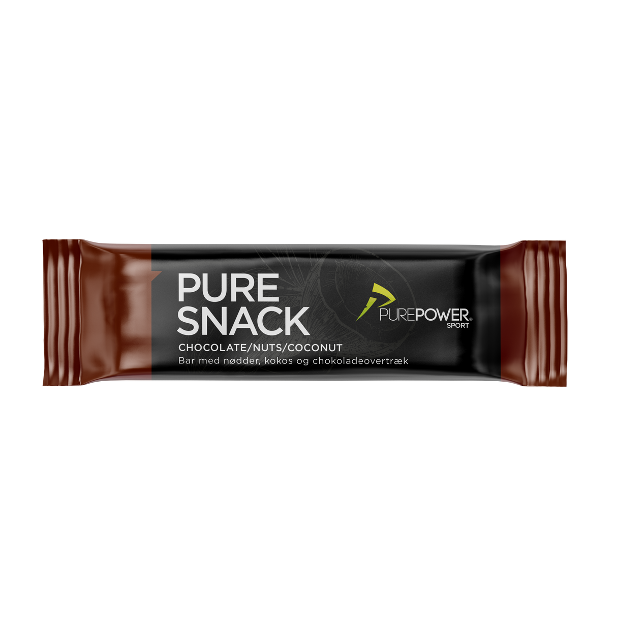 Pure Snack - Chokolade, Nødder & Kokos 40 g