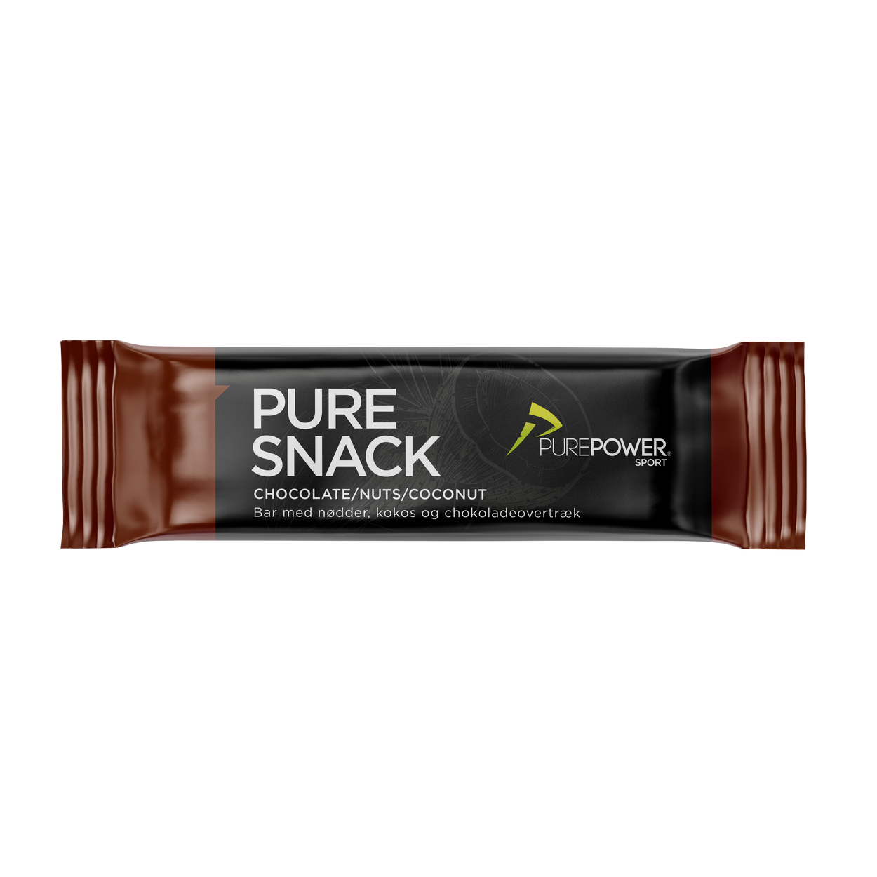 Pure Snack - Chokolade, Nødder & Kokos 40 g